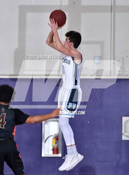 Thumbnail 1 in Salesian College Preparatory vs. Pleasant Valley (St. Hope Elite Classic) photogallery.