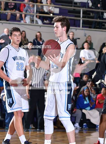 Thumbnail 1 in Salesian College Preparatory vs. Pleasant Valley (St. Hope Elite Classic) photogallery.