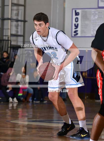 Thumbnail 3 in Salesian College Preparatory vs. Pleasant Valley (St. Hope Elite Classic) photogallery.