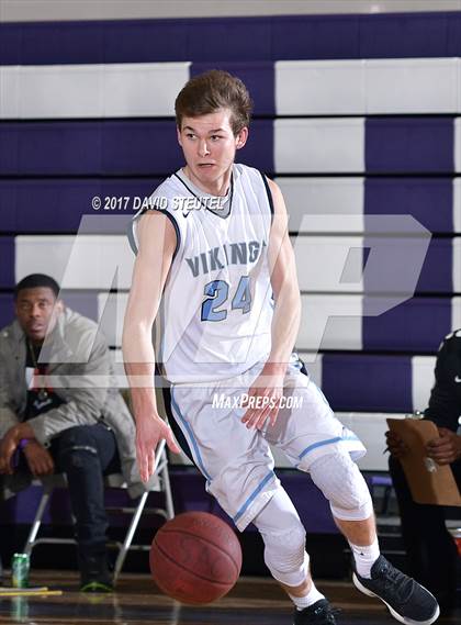 Thumbnail 1 in Salesian College Preparatory vs. Pleasant Valley (St. Hope Elite Classic) photogallery.