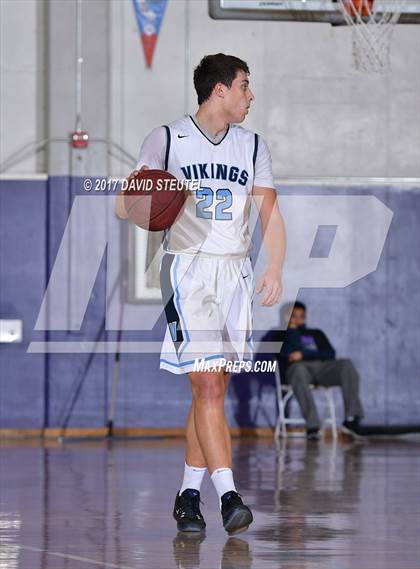 Thumbnail 3 in Salesian College Preparatory vs. Pleasant Valley (St. Hope Elite Classic) photogallery.