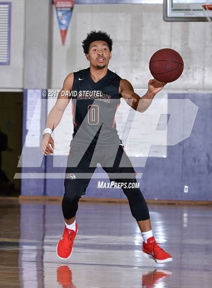 Thumbnail 2 in Salesian College Preparatory vs. Pleasant Valley (St. Hope Elite Classic) photogallery.