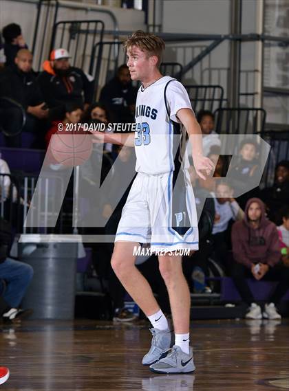 Thumbnail 3 in Salesian College Preparatory vs. Pleasant Valley (St. Hope Elite Classic) photogallery.