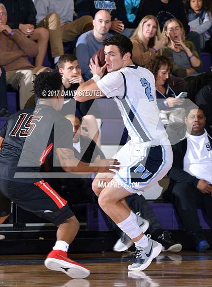 Thumbnail 2 in Salesian College Preparatory vs. Pleasant Valley (St. Hope Elite Classic) photogallery.