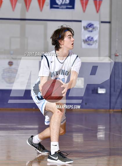 Thumbnail 1 in Salesian College Preparatory vs. Pleasant Valley (St. Hope Elite Classic) photogallery.