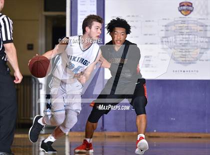 Thumbnail 2 in Salesian College Preparatory vs. Pleasant Valley (St. Hope Elite Classic) photogallery.