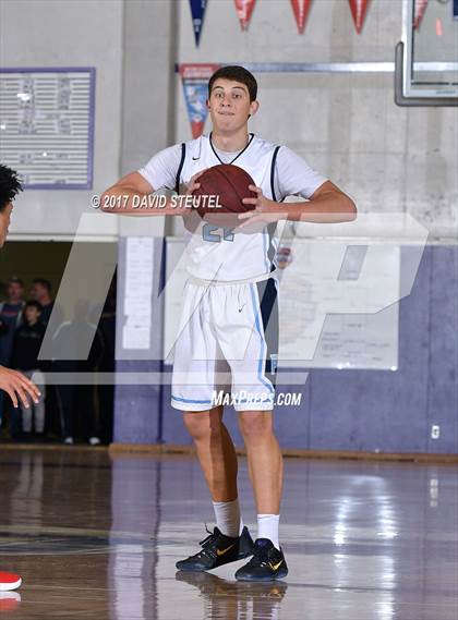 Thumbnail 3 in Salesian College Preparatory vs. Pleasant Valley (St. Hope Elite Classic) photogallery.