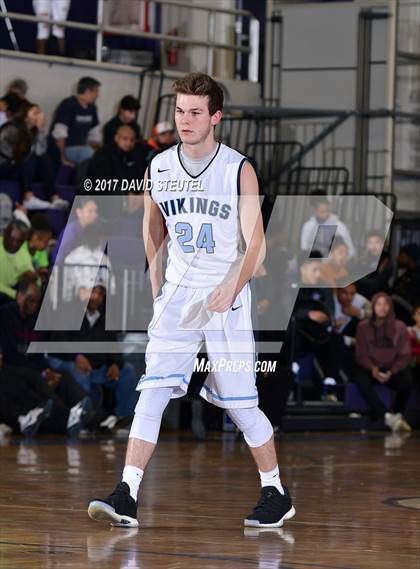 Thumbnail 2 in Salesian College Preparatory vs. Pleasant Valley (St. Hope Elite Classic) photogallery.