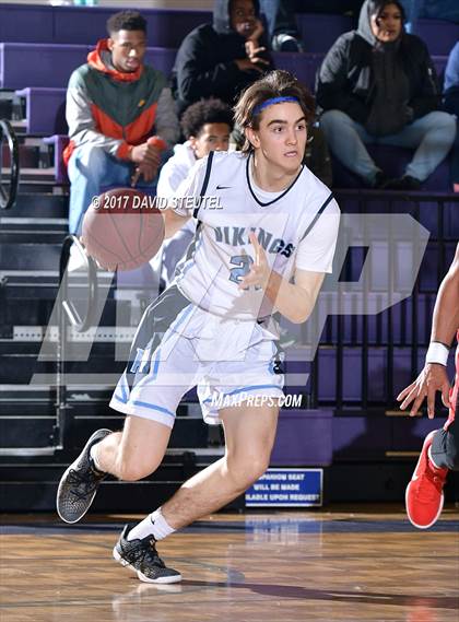 Thumbnail 1 in Salesian College Preparatory vs. Pleasant Valley (St. Hope Elite Classic) photogallery.