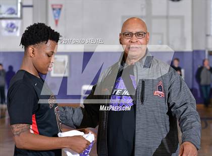 Thumbnail 1 in Salesian College Preparatory vs. Pleasant Valley (St. Hope Elite Classic) photogallery.