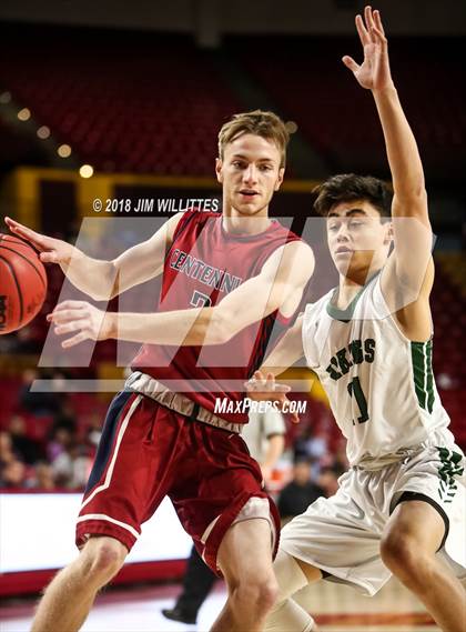 Thumbnail 2 in Sunnyslope vs. Centennial (AIA 5A Semifinal) photogallery.
