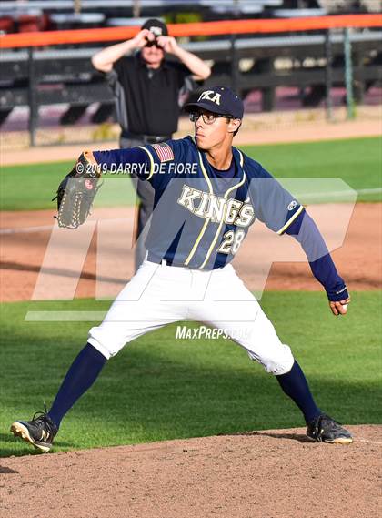 Thumbnail 3 in Monte Vista Christian vs. King's Academy (CIF CCS D3 Final) photogallery.