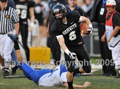 Thumbnail 3 in Rocklin vs. Servite (CIF State D2 Final) photogallery.