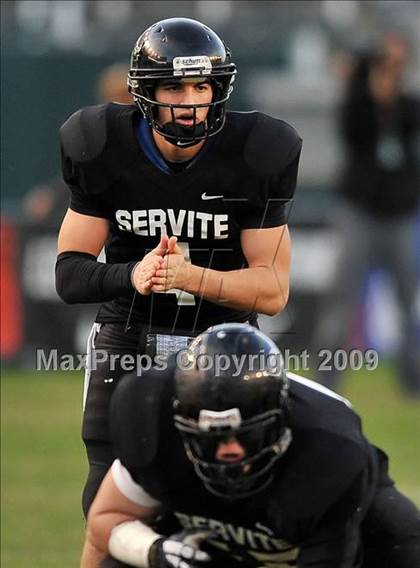 Thumbnail 2 in Rocklin vs. Servite (CIF State D2 Final) photogallery.