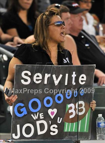 Thumbnail 2 in Rocklin vs. Servite (CIF State D2 Final) photogallery.
