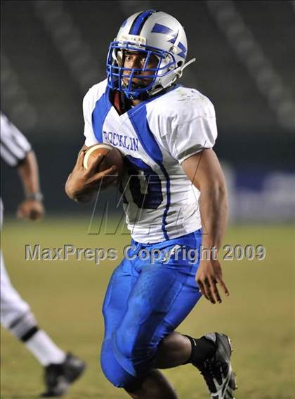 Thumbnail 3 in Rocklin vs. Servite (CIF State D2 Final) photogallery.