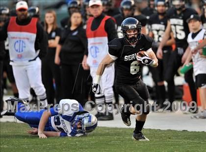 Thumbnail 1 in Rocklin vs. Servite (CIF State D2 Final) photogallery.