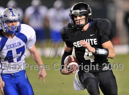 Thumbnail 1 in Rocklin vs. Servite (CIF State D2 Final) photogallery.