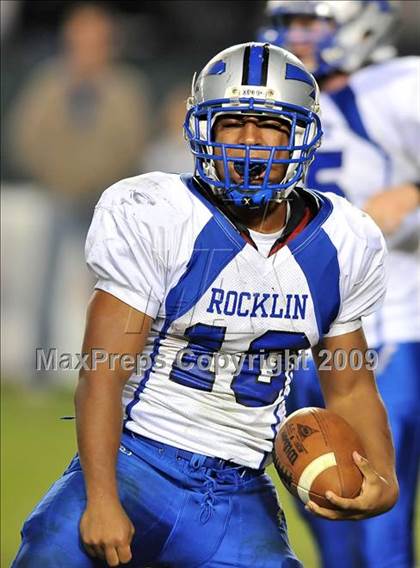 Thumbnail 3 in Rocklin vs. Servite (CIF State D2 Final) photogallery.