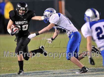 Thumbnail 3 in Rocklin vs. Servite (CIF State D2 Final) photogallery.