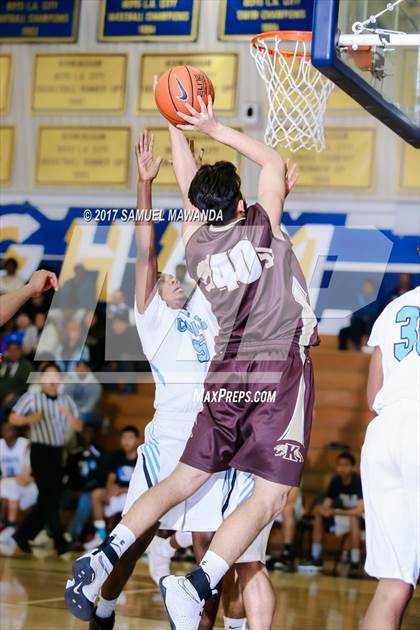Thumbnail 3 in Kennedy vs Carson (CIF LACS Playoff) photogallery.