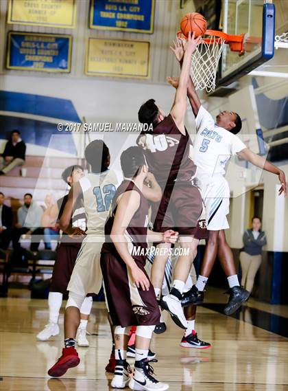 Thumbnail 2 in Kennedy vs Carson (CIF LACS Playoff) photogallery.