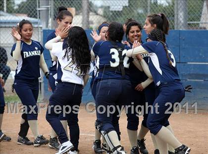 Thumbnail 1 in Franklin @ Sylmar (CIF LACS Playoffs) photogallery.