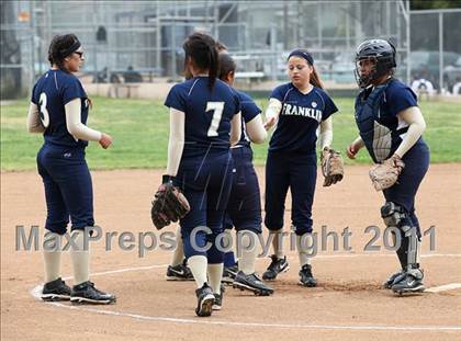 Thumbnail 3 in Franklin @ Sylmar (CIF LACS Playoffs) photogallery.