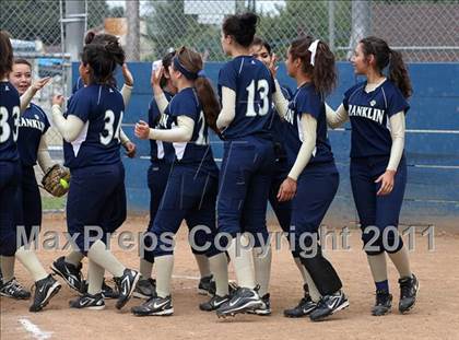 Thumbnail 3 in Franklin @ Sylmar (CIF LACS Playoffs) photogallery.