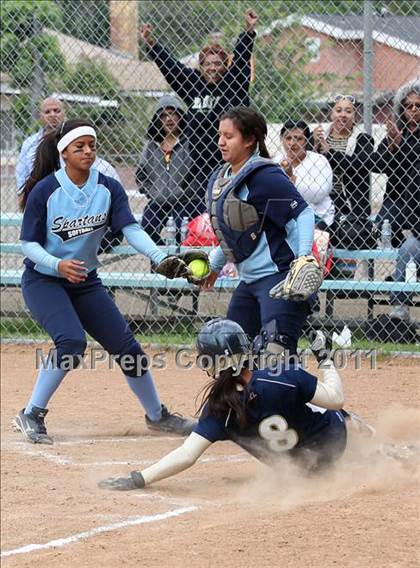 Thumbnail 2 in Franklin @ Sylmar (CIF LACS Playoffs) photogallery.