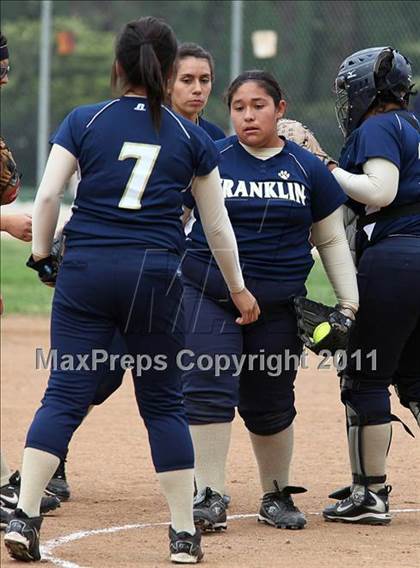 Thumbnail 2 in Franklin @ Sylmar (CIF LACS Playoffs) photogallery.