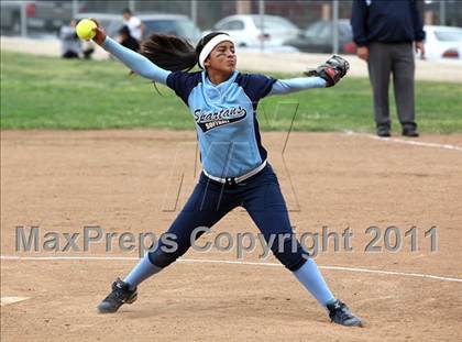 Thumbnail 3 in Franklin @ Sylmar (CIF LACS Playoffs) photogallery.