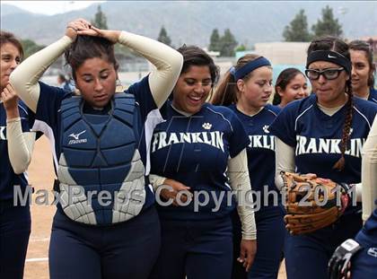 Thumbnail 3 in Franklin @ Sylmar (CIF LACS Playoffs) photogallery.