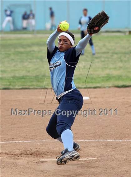 Thumbnail 1 in Franklin @ Sylmar (CIF LACS Playoffs) photogallery.