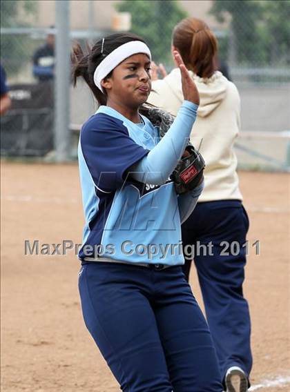Thumbnail 2 in Franklin @ Sylmar (CIF LACS Playoffs) photogallery.