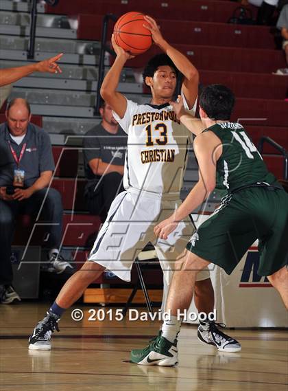 Thumbnail 3 in Prestonwood Christian vs. De La Salle (MaxPreps Holiday Classic) photogallery.