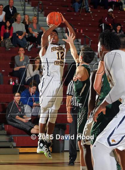 Thumbnail 1 in Prestonwood Christian vs. De La Salle (MaxPreps Holiday Classic) photogallery.