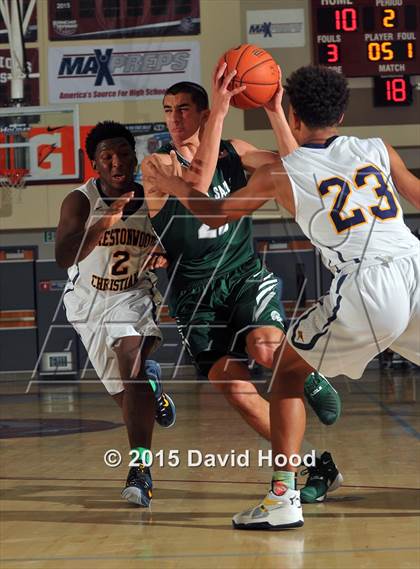 Thumbnail 1 in Prestonwood Christian vs. De La Salle (MaxPreps Holiday Classic) photogallery.