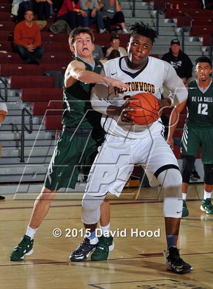 Thumbnail 1 in Prestonwood Christian vs. De La Salle (MaxPreps Holiday Classic) photogallery.