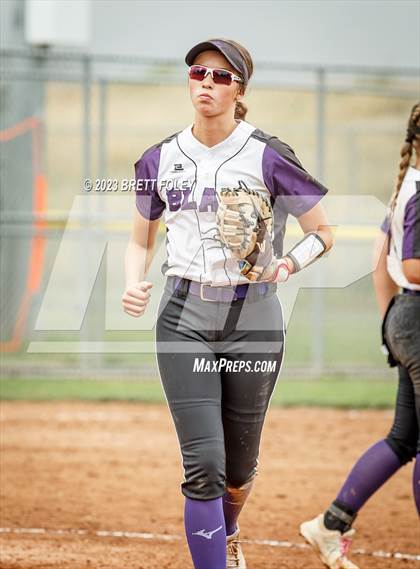 Thumbnail 2 in Blair vs Lincoln Southwest (LSE Softball Invite) photogallery.
