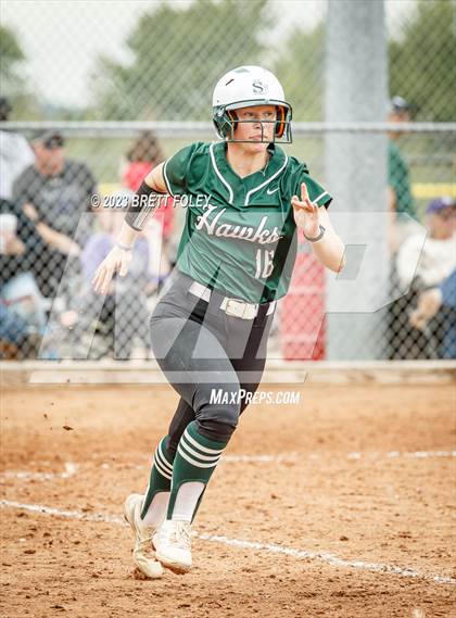 Thumbnail 3 in Blair vs Lincoln Southwest (LSE Softball Invite) photogallery.
