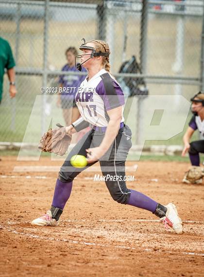 Thumbnail 2 in Blair vs Lincoln Southwest (LSE Softball Invite) photogallery.