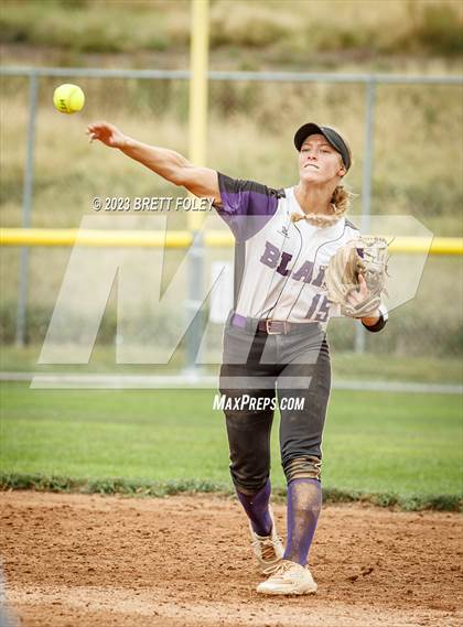 Thumbnail 2 in Blair vs Lincoln Southwest (LSE Softball Invite) photogallery.