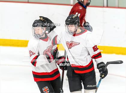 Thumbnail 3 in NW Wings Prep @ Dexter Southfield (Scrimmage) photogallery.