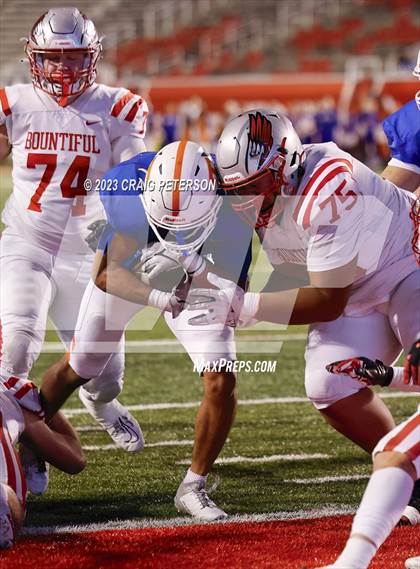 Thumbnail 1 in Timpview vs Bountiful (UHSAA 5A Final) photogallery.