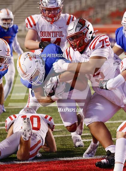 Thumbnail 2 in Timpview vs Bountiful (UHSAA 5A Final) photogallery.