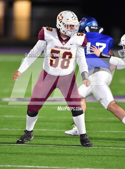 Thumbnail 3 in Collinsville vs. Wolfe City (UIL 2A Division 1 Region 2 Bidistrict) photogallery.
