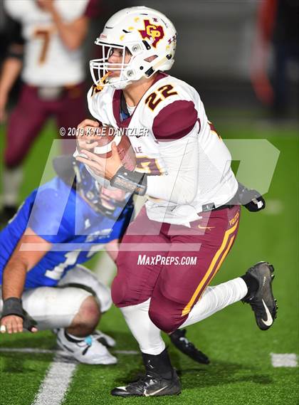 Thumbnail 2 in Collinsville vs. Wolfe City (UIL 2A Division 1 Region 2 Bidistrict) photogallery.
