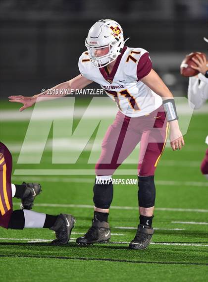 Thumbnail 3 in Collinsville vs. Wolfe City (UIL 2A Division 1 Region 2 Bidistrict) photogallery.