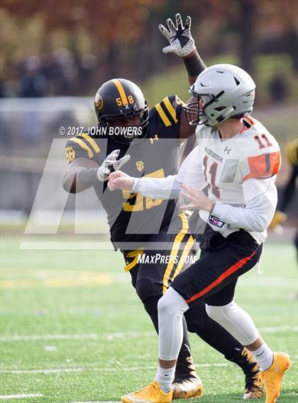 Thumbnail 2 in St. Frances Academy vs. McDonogh photogallery.